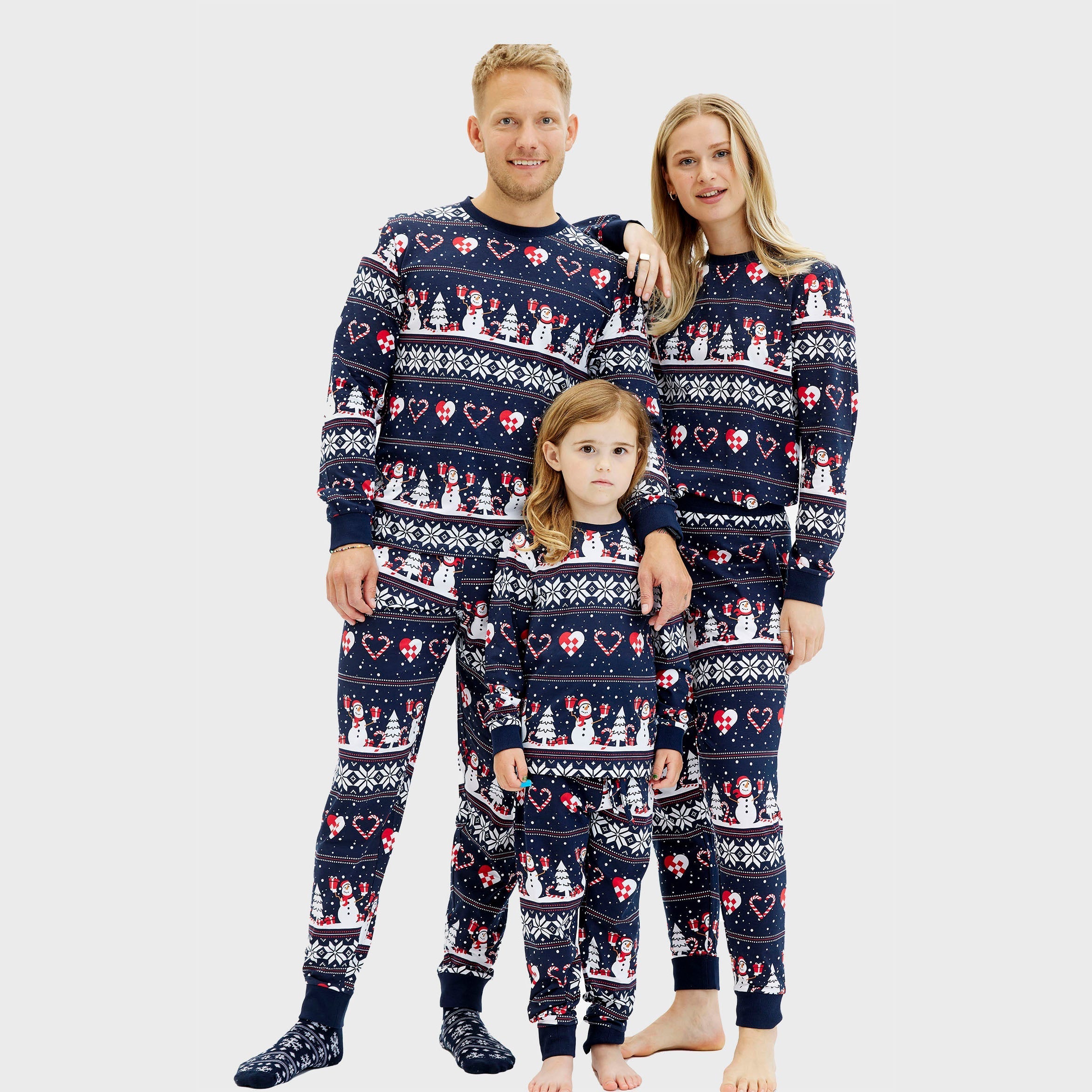 Weihnachtsherz Pyjama - Herren.