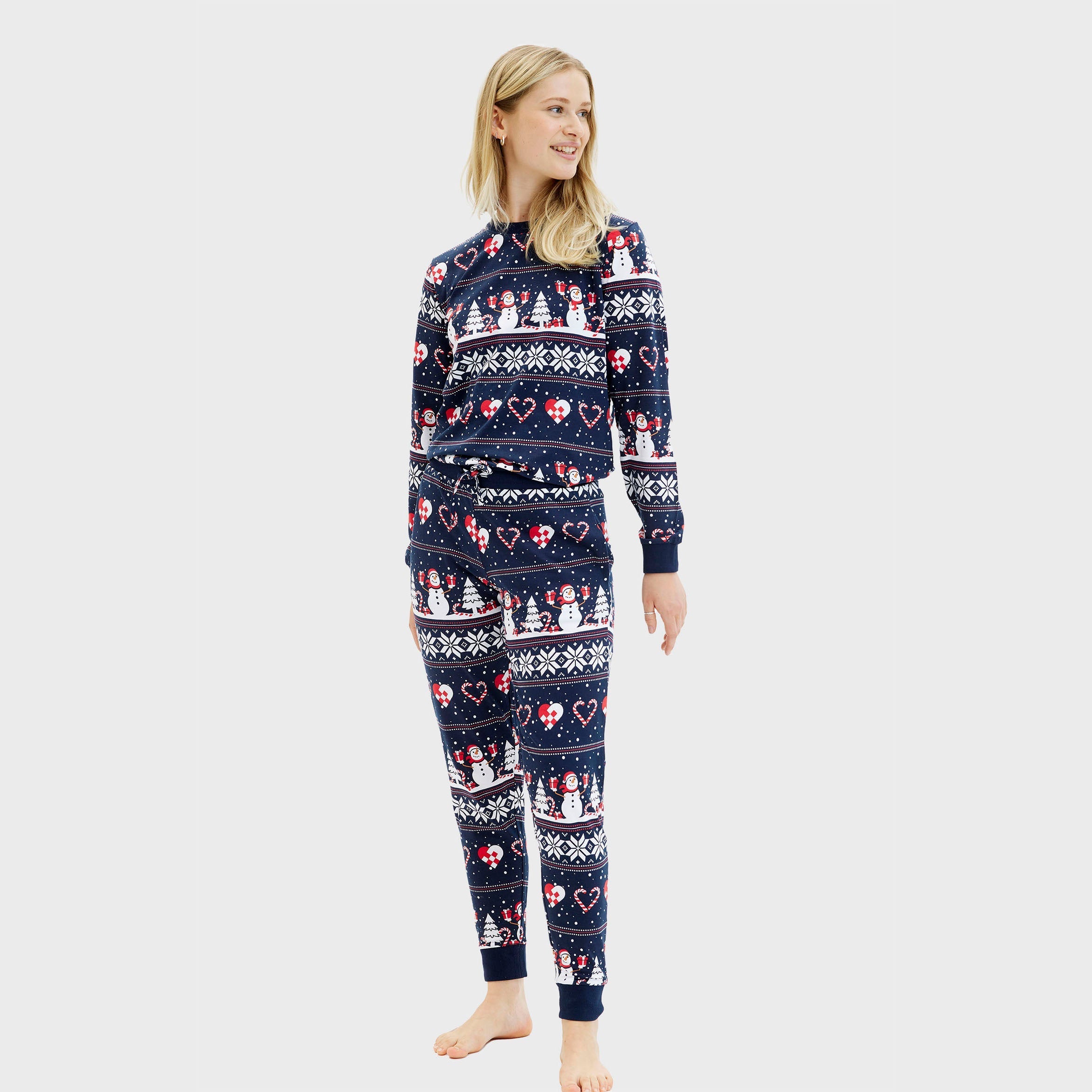 Weihnachtsherz Pyjama - Herren.