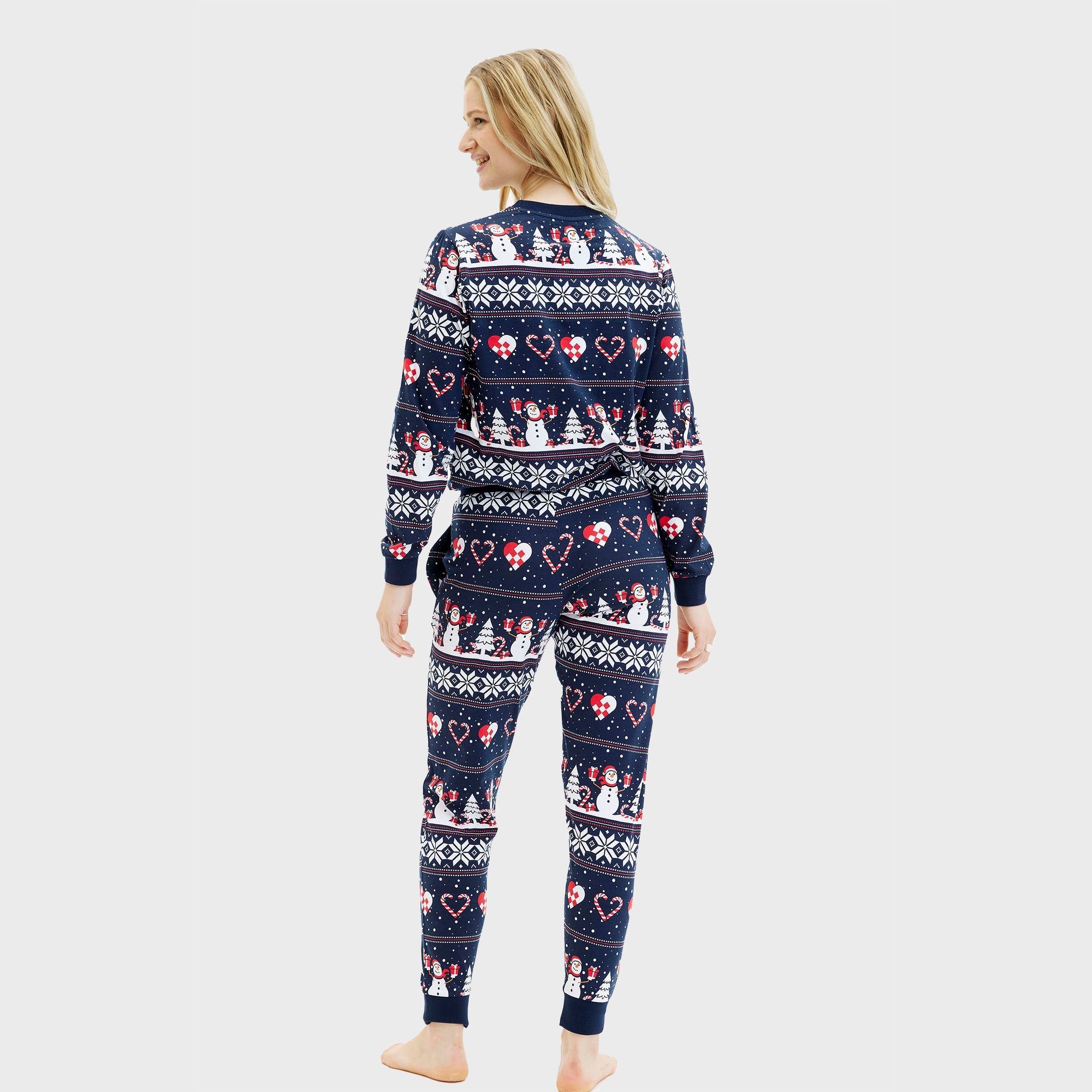 Weihnachtsherz Pyjama - Herren.