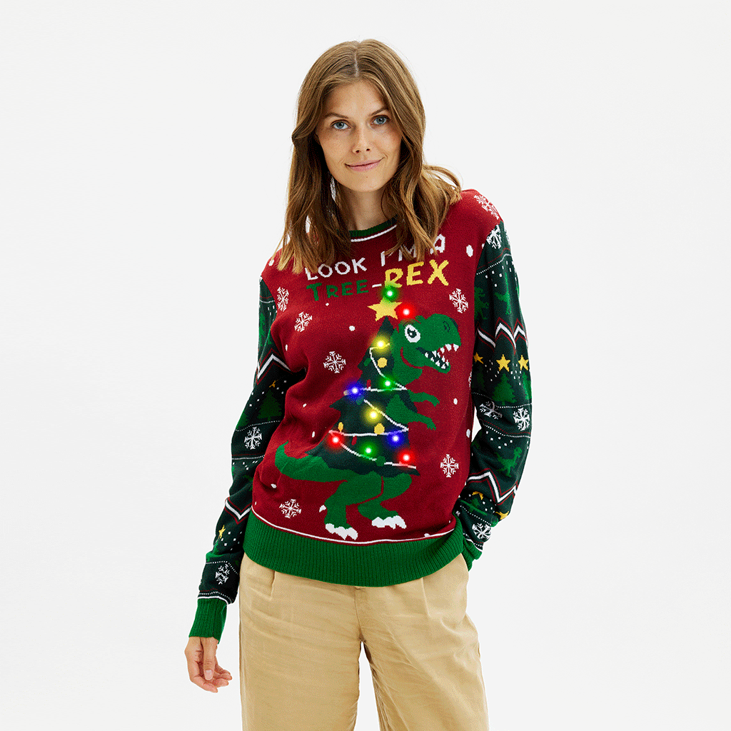 The Tree-REX Sweater - Damen
