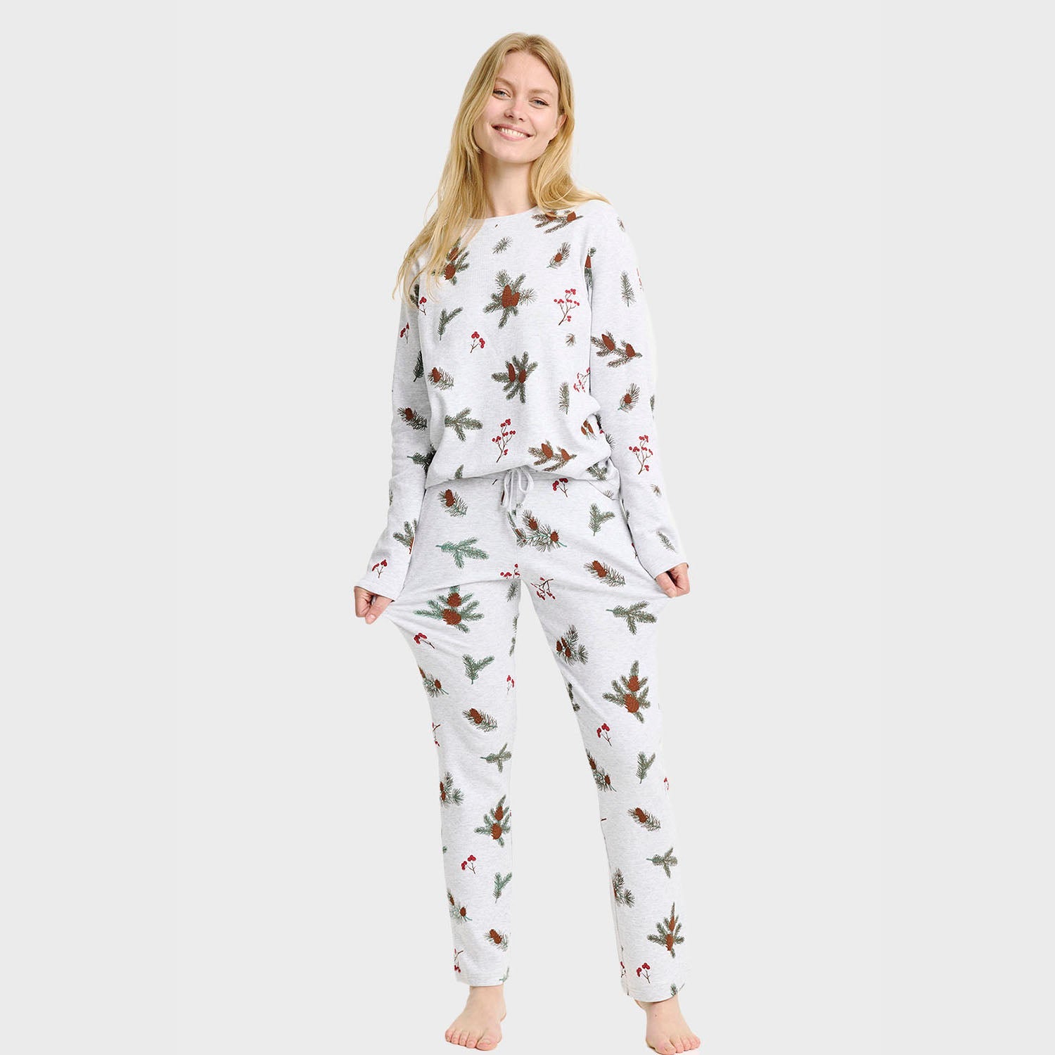 Ribattu Pyjama – Naiset