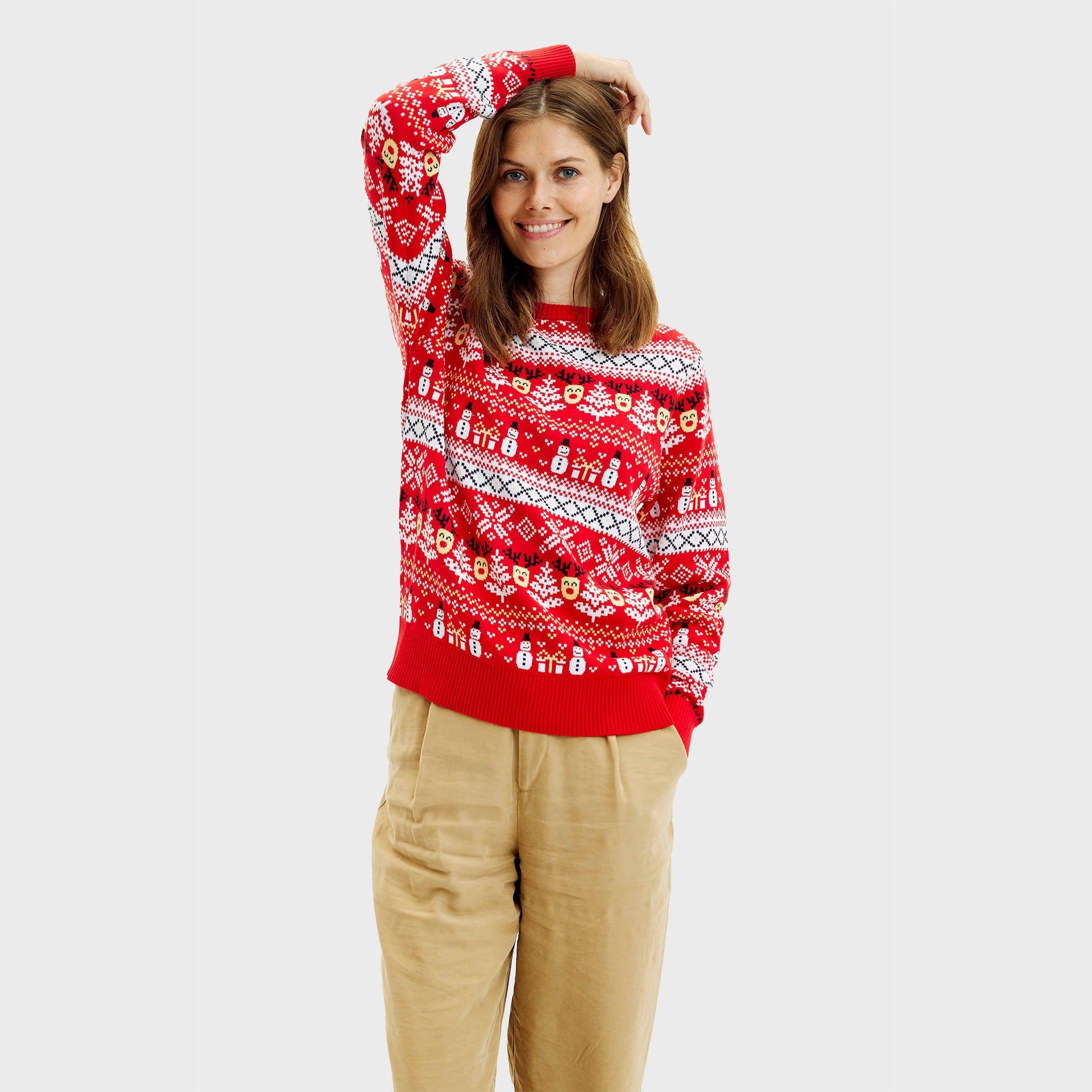 The Reinstyle Sweater Rot - Damen.