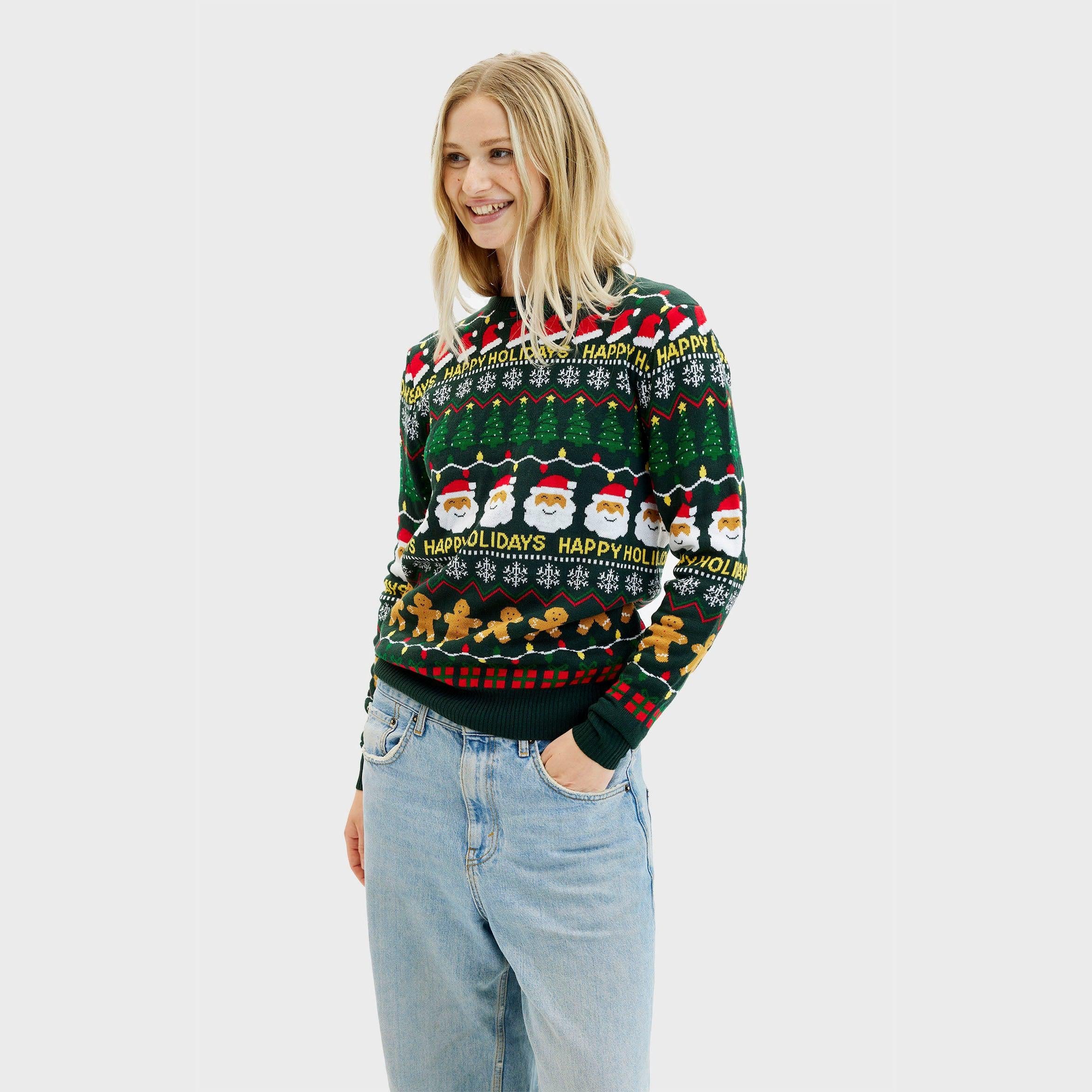 Christmas Sweater With A Vibe - Damen