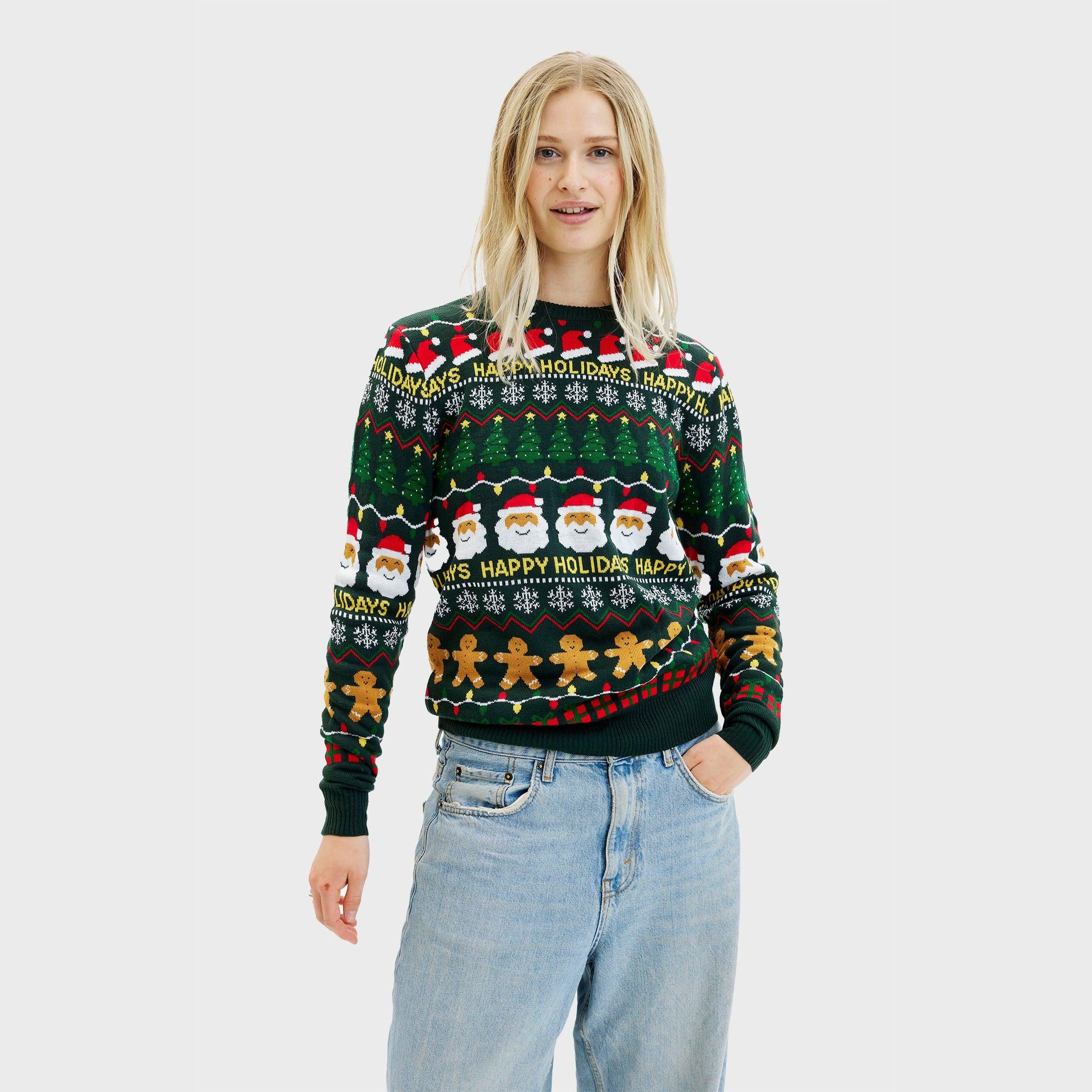 Christmas Sweater With A Vibe - Damen