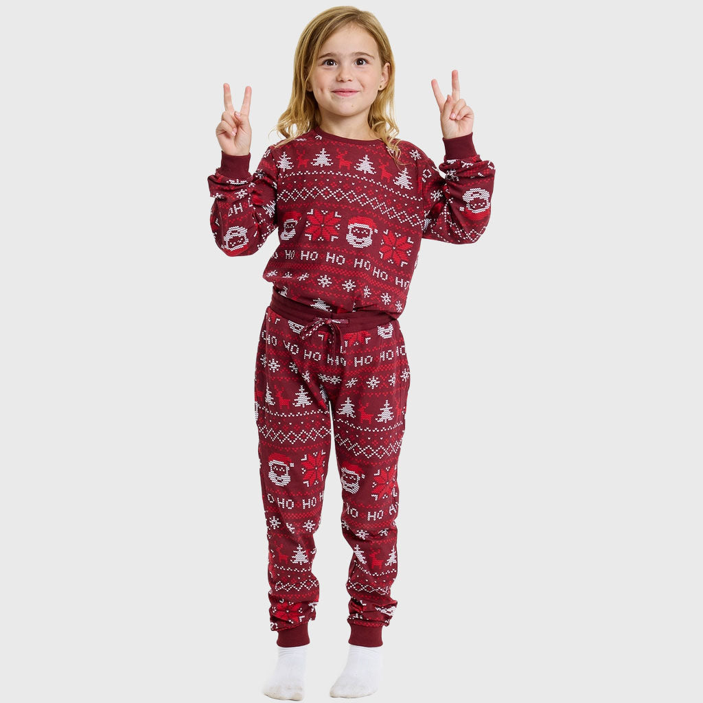 Ho ho ho joulupyjamat - lapsi.